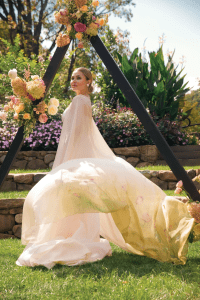 Best Fabric Choices for 2026 Spring Brides Seeking Hand Painted Couture Wedding Dresses