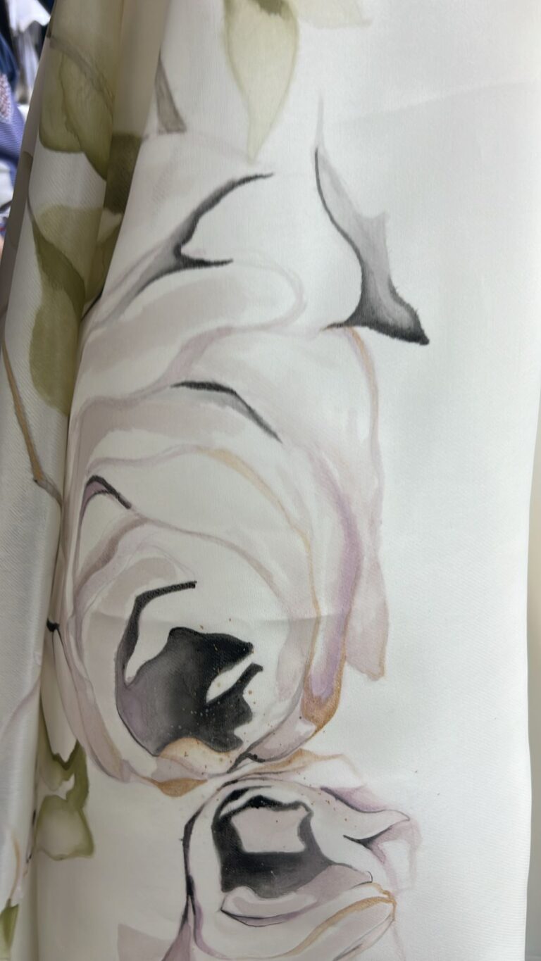 The Making of a Custom Hand Painted Bridal Gown by ZB COUTURE